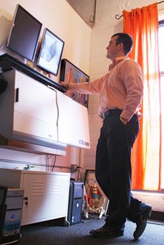Digital X-ray equipment at Lyn Lake Chiropractic